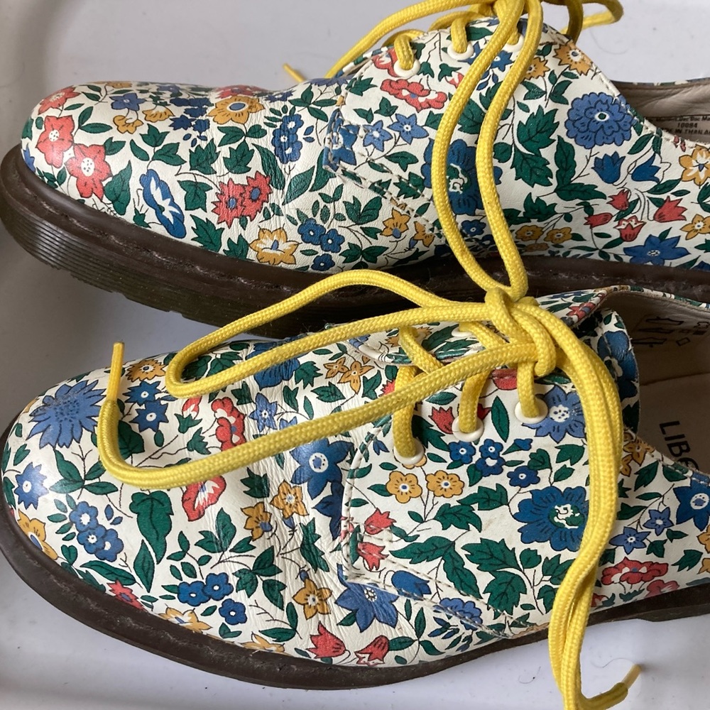 Dr. Martens x Liberty London floral oxfords